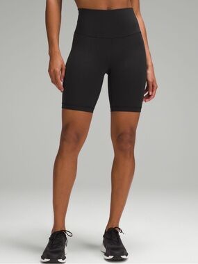 Lululemon Wunder Train HR Short 8" Black Sz 4 NWT